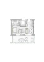Appartamento con 1 Camera da Letto