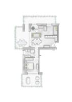 Appartamento con 2 Camere da Letto