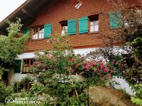 Alpenstyle Ferienwohnung mit Südbalkon in Geisteier's Hüs - Chambres d'hôtes Bad Oberdorf