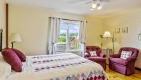 Zimmer mit Queensize-Bett und Meerblick