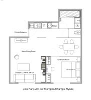 Appt calme et central proche Arc de Triomphe - Chambres d’hôtes Paris