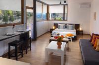 Studio mit Bergblick