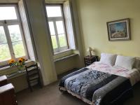 Deluxe Doppel-/Zweibettzimmer mit Gartenblick