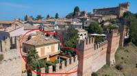 Cà La Terrazza - DENTRO IL BORGO STORICO - Ferienwohnung Gradara
