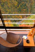 Kamer in Japanse stijl met Bad met Warm Bronwater