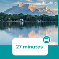 HOME GANUSHA COSY 3 CHAMBRES PARKING GRATUIT BALCON - B&B Grenoble