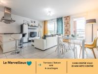 B&B Yutz - Le Merveilleux - Proche Thionville, Metz, Luxembourg - Bed and Breakfast Yutz