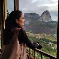 Nosso Flat Pedra Azul - Condomínio Vista Azul - B&B Domingos Martins