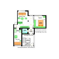 City-Apartment 65qm 2-Schlafzimmer WLAN Nichtraucher Parken - B&B
