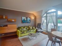 Dünenpark Binz - Komfortplus Ferienwohnung mit 1 Schlafzimmer und Balkon im Dachgeschoss 307 - Bed and Breakfast Ostseebad Binz