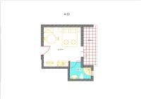 Studio met Balkon