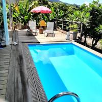 B&B Le Vauclin - CHARMANT HAUT DE VILLA AVEC PISCINE PARTAGEE - Bed and Breakfast Le Vauclin