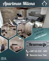 Apartman Milena Pale - dva garazna parking mjesta - B&B Pale