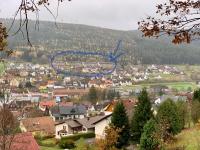 Appartement mit herrlicher Aussicht übers Murgtal - Chambres d’hôtes