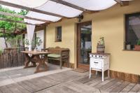 Vierbettzimmer mit Terrasse