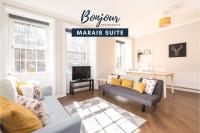 B&B Edimburgo - Bright New Town 2BR-1BA, 1 min to George St - Free Parking by Bonjour Residences Edinburgh - Bed and Breakfast Edimburgo