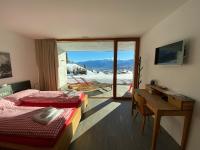 Casa Admisa, spektakuläre Aussicht, Ski in and out, hochwertige Einrichtung, Valserstein und Eiche - B&B Flims