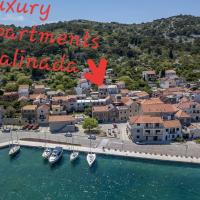 Luxury apartments SKALINADA near beaches, Tisno - Dalmatia - Chambres d’hôtes Tisno