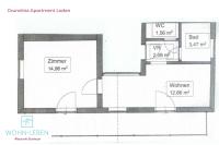 Apartment mit 1 Schlafzimmer