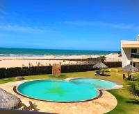 Vilas na Praia Residence Canoa Quebrada CE Apartamento PÉ NA AREIA superior com 2 suítes, vista para a Praia e Dunas e com privacidade total - B&B Canoa Quebrada