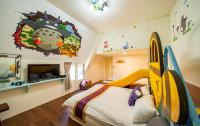Vierbettzimmer mit Dusche
