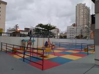 Apartamento 3 Dormitórios / Praia Enseada Guarujá, Piscina, Vista ao fundo e sol da manhã!. - Chambres d'hôtes Guarujá