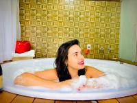 Chalet mit Whirlpool