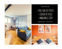 B&B Brive-la-Gaillarde - LESTANG #3 - Esprit sur les toits - 1 Chambre - Bed and Breakfast Brive-la-Gaillarde