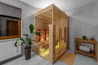 Tylko Tu i Teraz- Sauna, Balia z jacuzzi, Bon turystyczny - Chambres d'hôtes Baligród