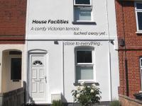 Victorian Terrace Old Stoke - With Self Check In and Free Parking - Rooms at ipswichdigs - Chambres d'hôtes Ipswich