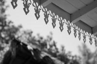 Dreibettzimmer mit Gartenblick