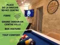 B&B Niort - Villa Donna jacuzzi jardin billard centre la Brèche - Bed and Breakfast Niort