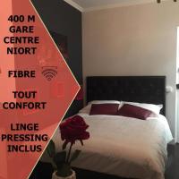 B&B Niort - Le Romantic centre 400m gare wifi linge de pressing - Bed and Breakfast Niort