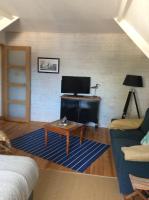 Suite mit Queensize-Doppelbett und Meerblick