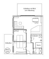 Apartment with Whirlpool and Sauna