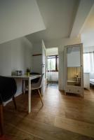 Dreibettzimmer mit Bergblick