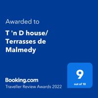 T 'n D house/ Terrasses de Malmedy - B&B Malmédy