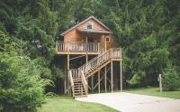 B&B Millersburg - Lofty Willows Treehouse by Amish Country Lodging - Bed and Breakfast Millersburg