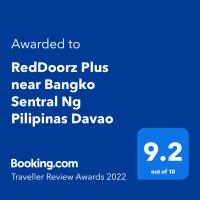 B&B Davao - RedDoorz Plus near Bangko Sentral Ng Pilipinas Davao - Bed and Breakfast Davao