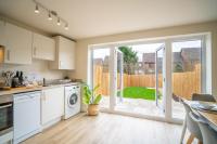 3 Beds with off-street parking for 2 cars, fast Wifi, sleeps 6 - Chambres d'hôtes Ashby-de-la-Zouch