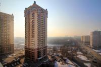2 ком студия на 18 этаже с панорамным ВИДОМ НА ГОРЫ в ЖК Мега Тауер - Chambres d'hôtes Almaty