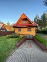 Domek letniskowy w Puszczy Augustowskiej z sauną i balią - B&B Ateny