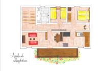 Appartamento con 2 Camere da Letto