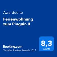 Ferienwohnung zum Pinguin II - B&B Grünewald