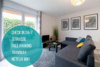 My Cozy Flat Blagnac - T2 - Free Parking - Terrasse - Jardin - B&B