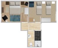 Suite con 2 Camere da Letto