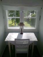 Tweepersoonskamer met 2 Aparte Bedden en Uitzicht op het Meer