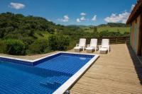 Casarão com piscina e cachoeira CUNHA SP - B&B Cunha