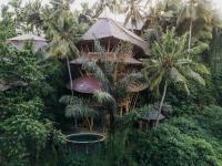 Temple House 3bds Eco Bamboo House Pool River View - B&B Bringkit