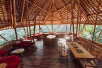Temple House 3bds Eco Bamboo House Pool River View - B&B